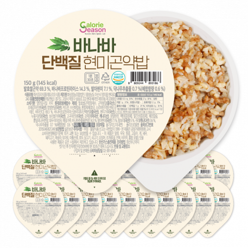 바나바단백질현미곤약밥 150g X 20개입