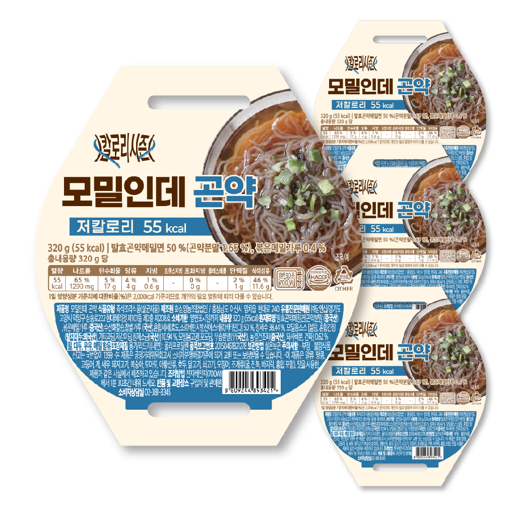 모밀인데곤약 X 4개입